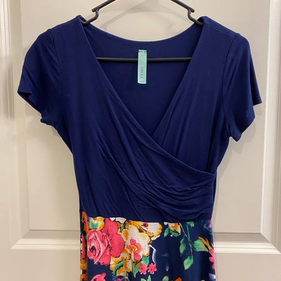 ModCloth Faux Wrap Dress - Picture 2 of 2